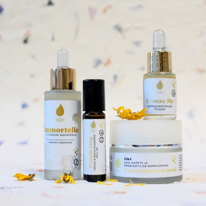 Comment créer une routine visage naturelle avec des soins Tilk! et LUUV