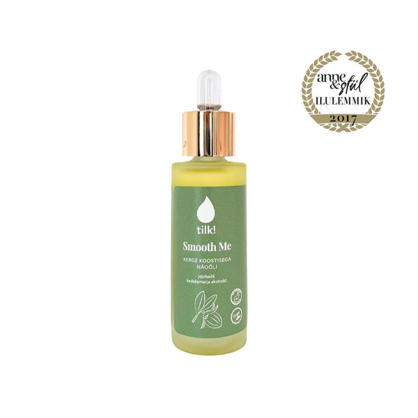 Smooth Me — Huile visage à la baie de genièvre, 30 ml