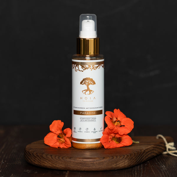 Crème corps vitaminée Paradise, 100 ml