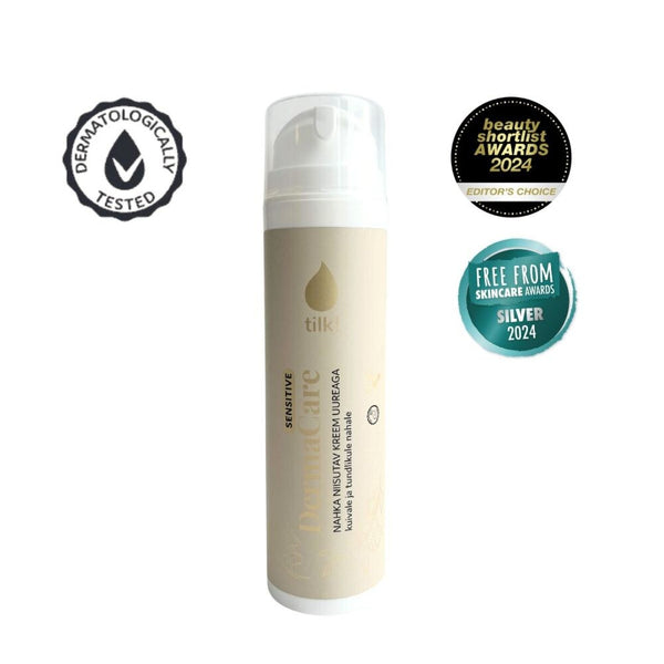 DermaCare Sensitive — Crème hydratante à l'urée, peaux très sèches & sensibles, 200 ml