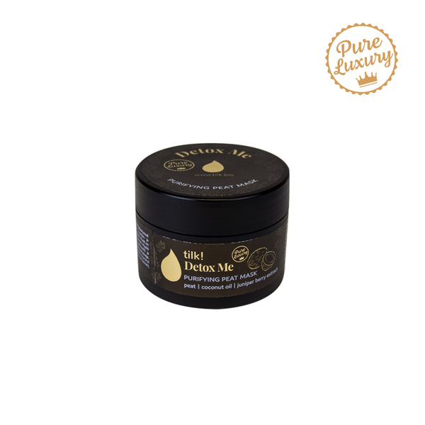 Detox Me — Masque visage purifiant & hydratant à la tourbe, 50 ml