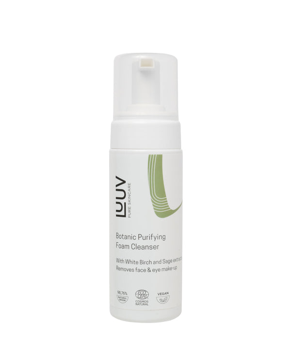 Mousse nettoyante purifiante botanique COSMOS, 150 ml