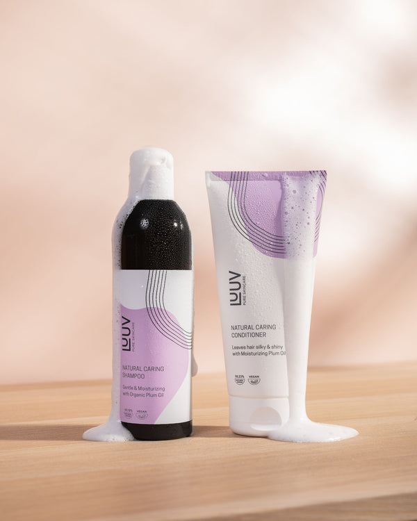 Coffret shampoing & après-shampoing à l'huile de prune
