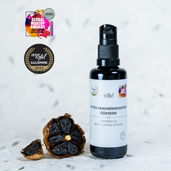 Crème de nuit nourrissante anti-âge lavande & ail noir, 50 ml